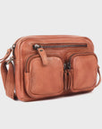 Leather Bag - Burnie | Cognac