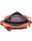 Leather Bag - Burnie | Cognac