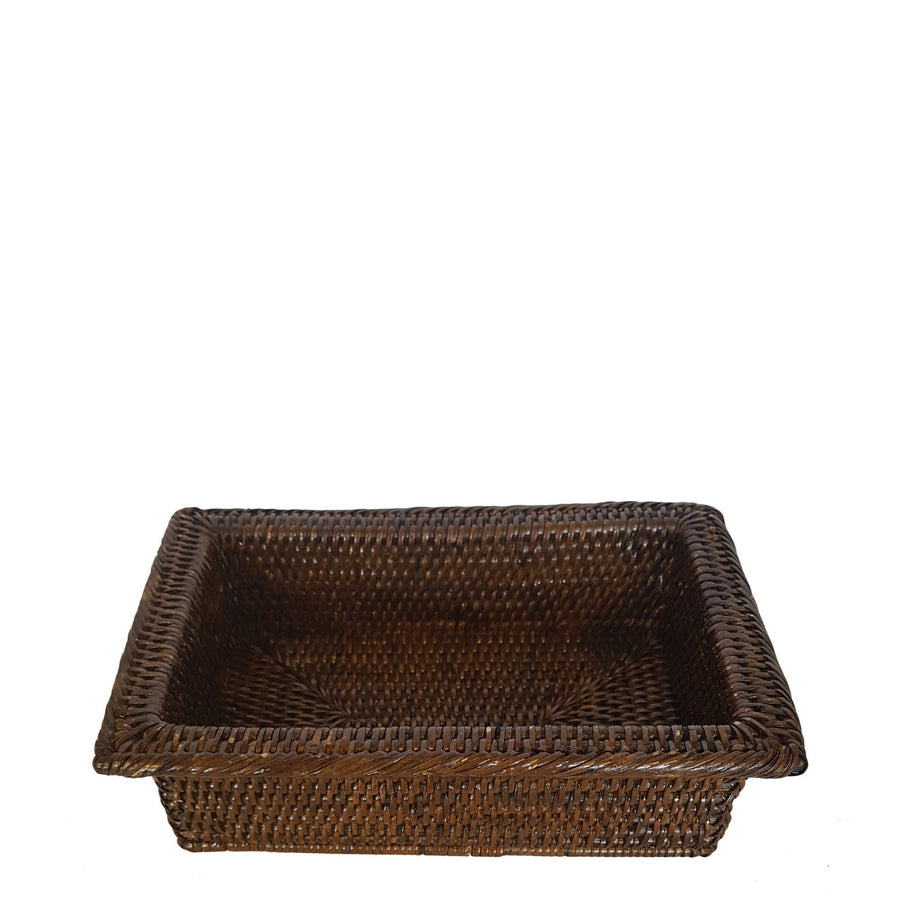 Rattan Memo Tray - Brown