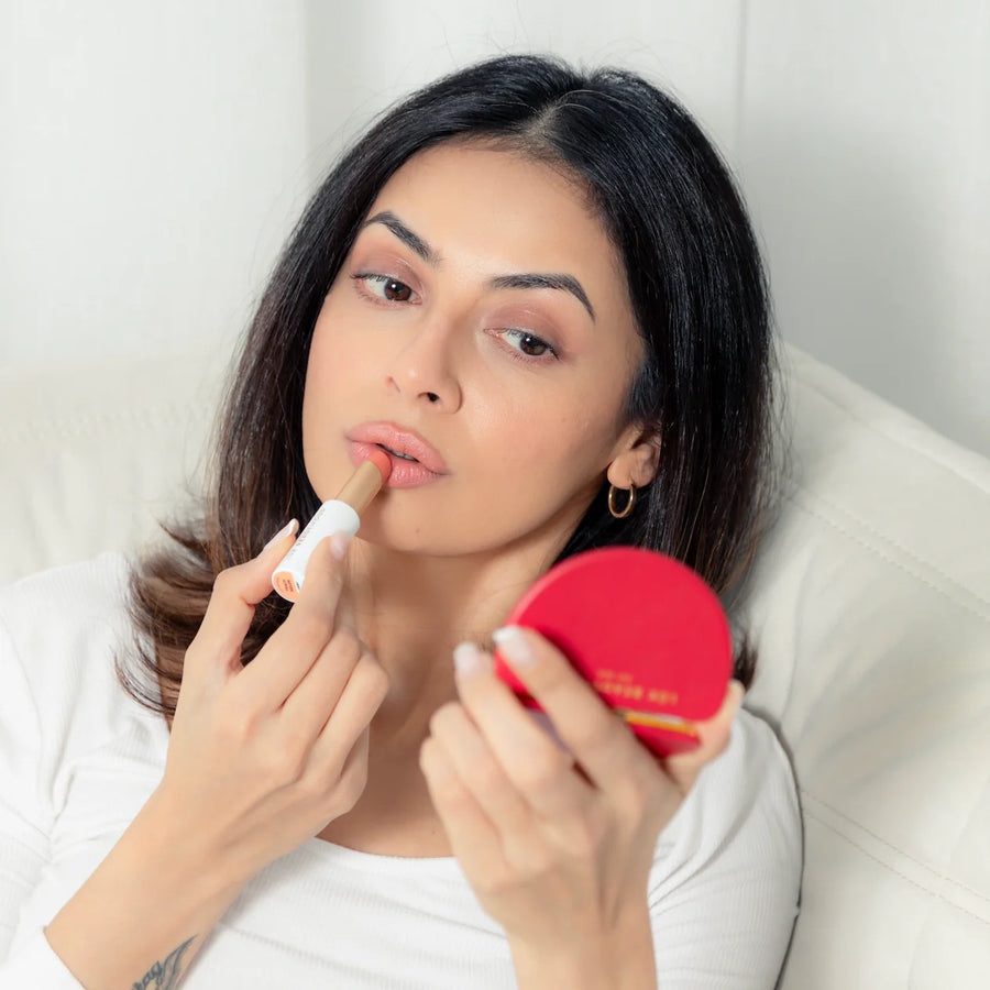 Luk Beautifood - Red Compact Mirror