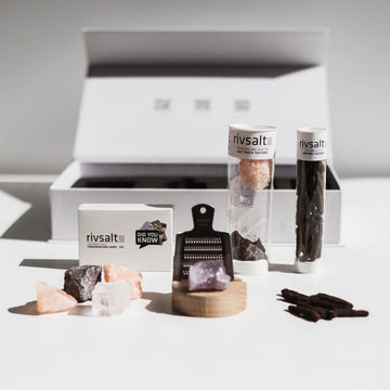 Rivsalt Gift Box Plus - Selection of Salt & Pepper Tasters