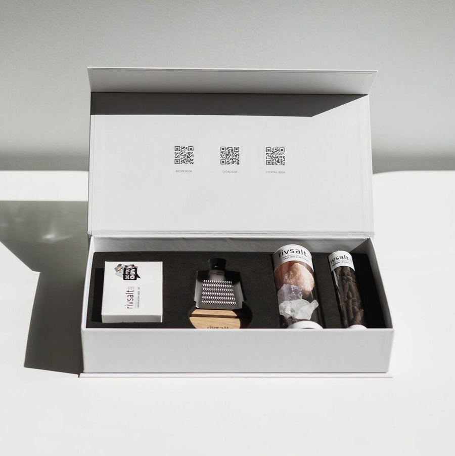 Rivsalt Gift Box Plus - Selection of Salt & Pepper Tasters