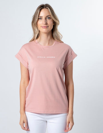 Rose Cuff 100% Cotton Tee by Stella & Gemma 