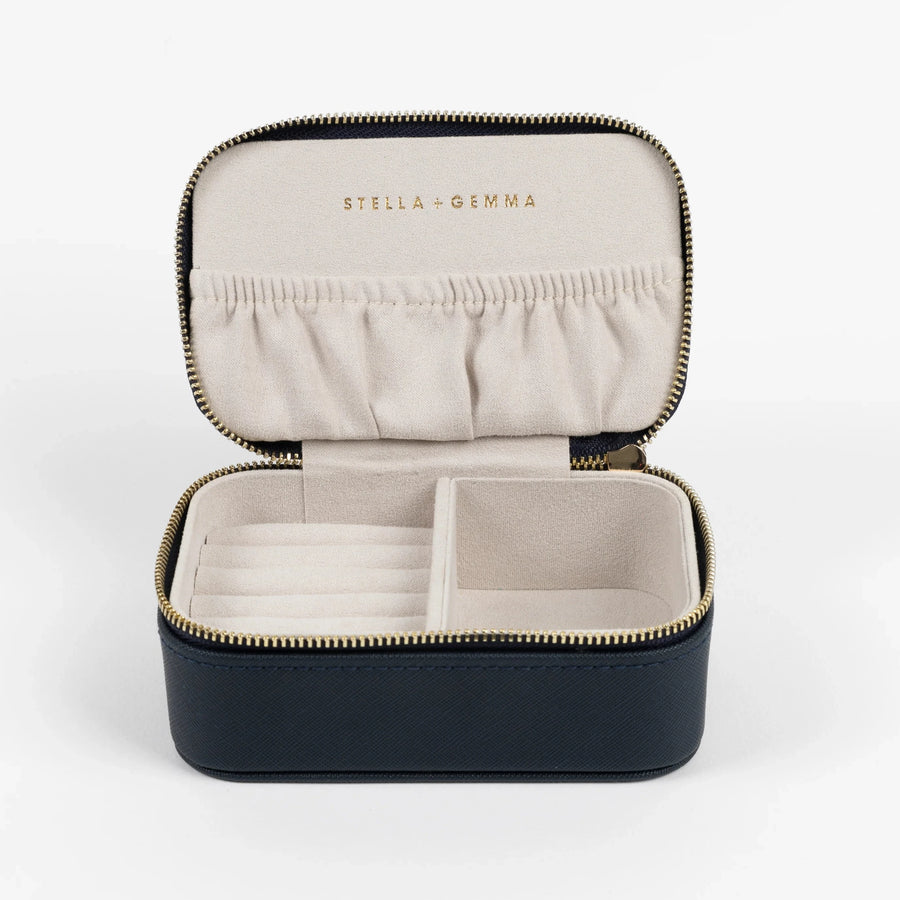 S+G Jewellery Case - Rectangle | Navy