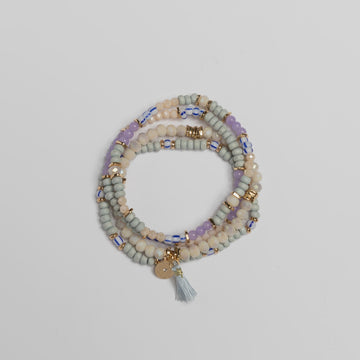 Stella and Gemma Bracelet Set - Pastels