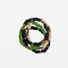 4 Bead Bracelet set by Stella + Gemma