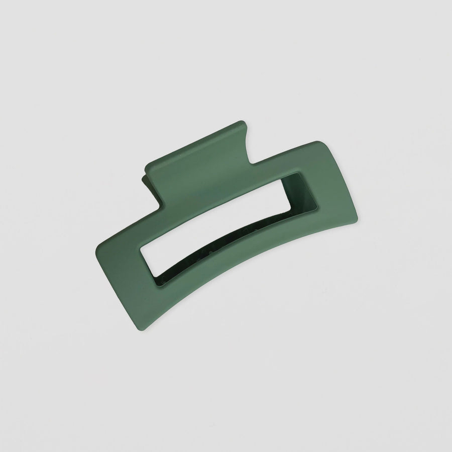 Stella + Gemma Hair Claw - Oblong | Matt Green