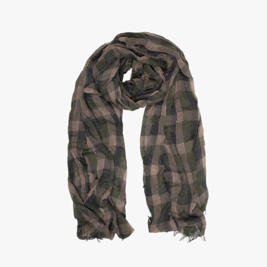 Scarf - Jackson Check Pine