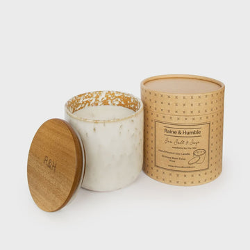 Sea Salt and Sage Candle by Raine & Humble