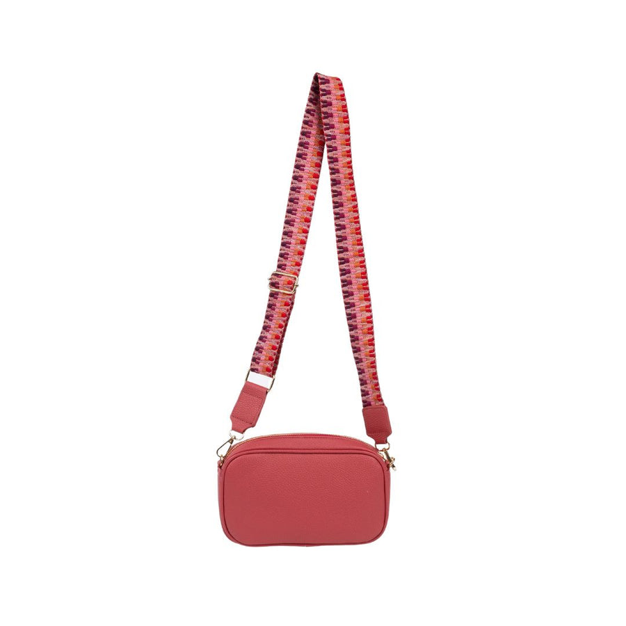 Lisbon Camera Bag - Raspberry