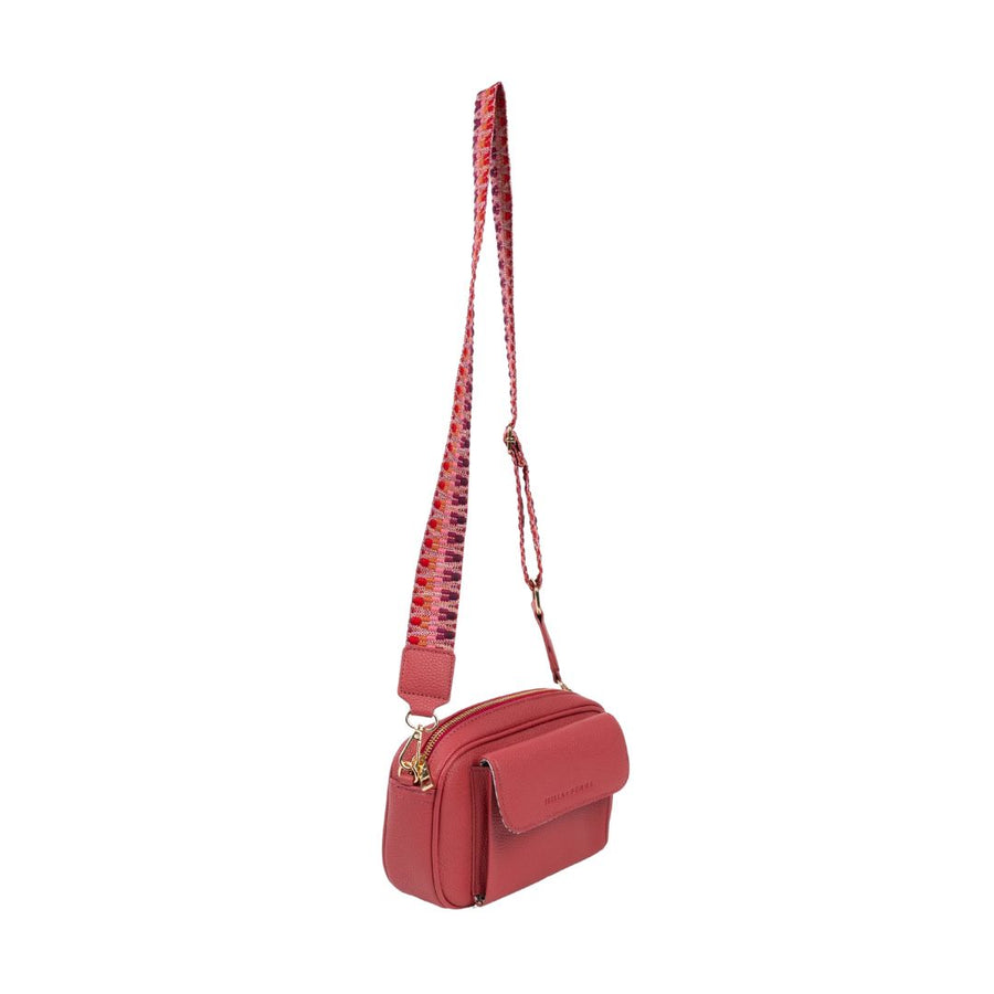 Lisbon Camera Bag - Raspberry