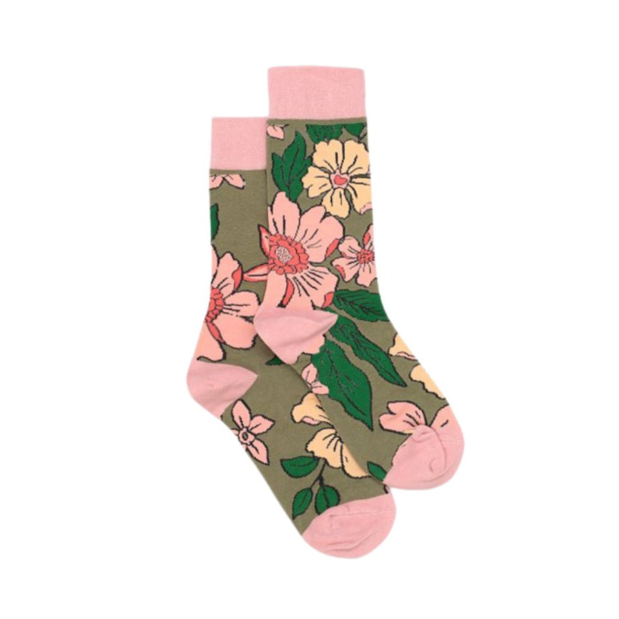 Flower Market Sock - Pink