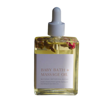 Baby Bath + Massage Oil by Mama & Me