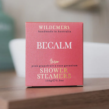 Wild Emery Shower Steamers - Be Calm | 3 Pack