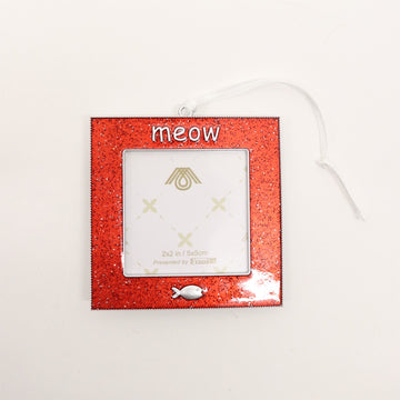 Photo Frame Red Meow