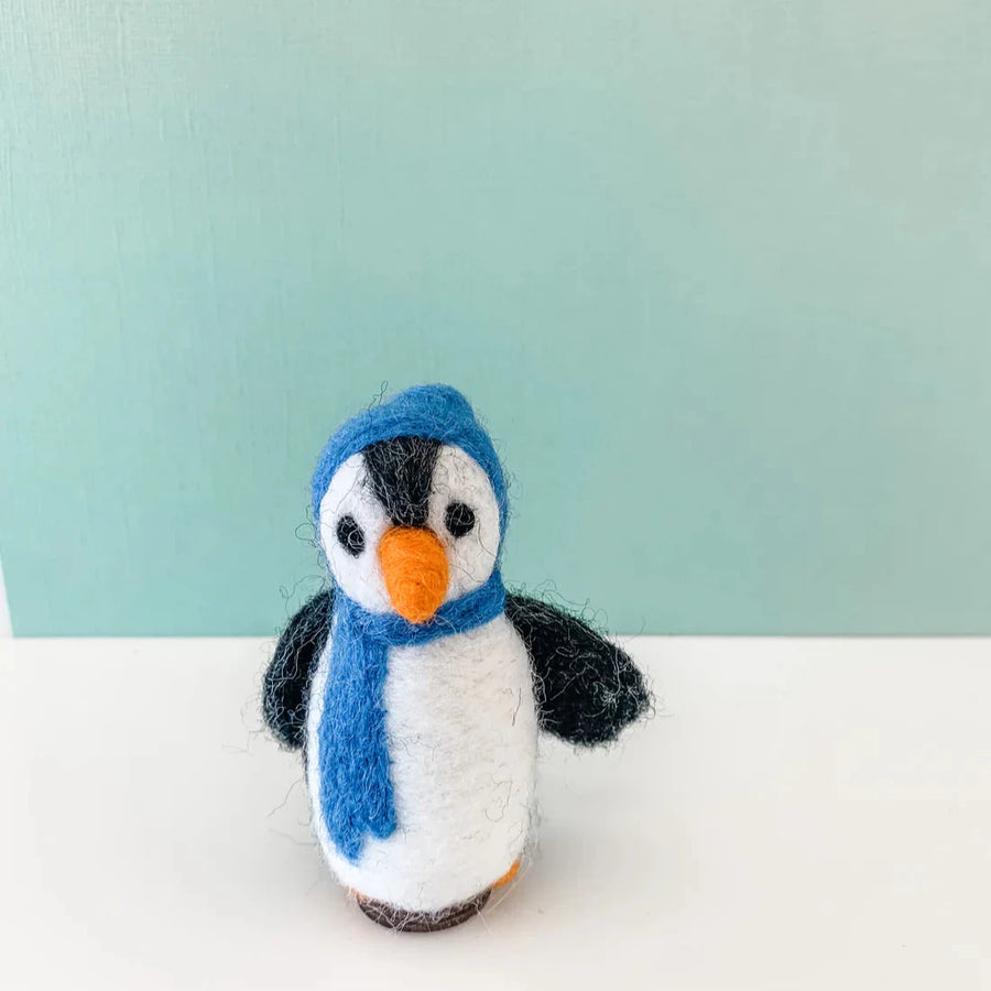 Xmas Penguin Blue