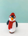 Xmas Penguin Red