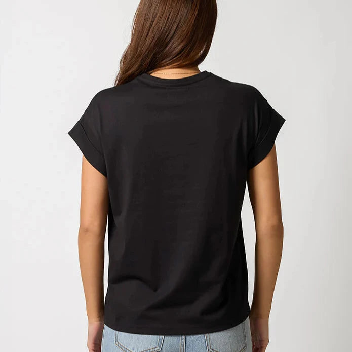 Stella and Gemma california black tee