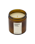 amberjack banana toast large candle