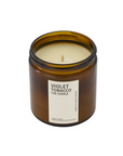 amberjack violet tobacco large candle