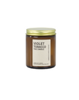 amberjack violet tobacco small candle