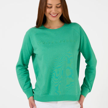 Stella + Gemma Classic Sweater - Mint Logo