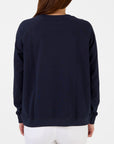 Stella + Gemma Classic Sweater - Navy Logo