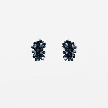 S + G Earrings - Mini Flower Clusters