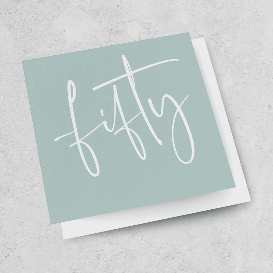 Ink Bomb Card - Luxe | Fifty