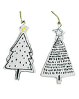 Christmas Decoration - Tin Trees