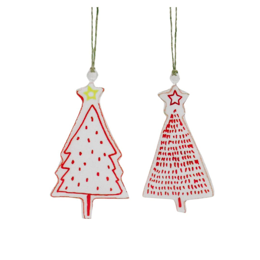 Christmas Decoration - Tin Trees