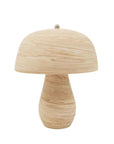 Mushroom Lamp - Terracotta Swirl