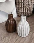 Cammie Wooden Bud Vases