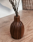 cammie wooden vases small