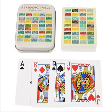 Periodic Table Playing Cards in a Tin