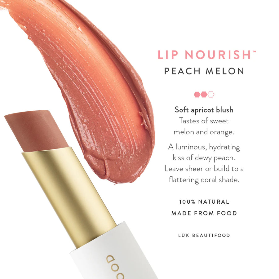 Luk Beautifood Lip Nourish - Peach Melon