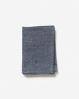 Washed cotton tea towel - Navy by Citta