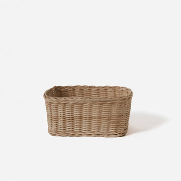 Citta Rectangle Basket - Brown