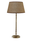 Tall Lyon Oval Lamp Base  with Shade - 41cm