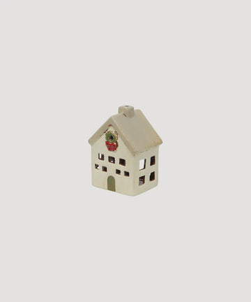 Alsace Tea Light - Christmas Villa | Stone