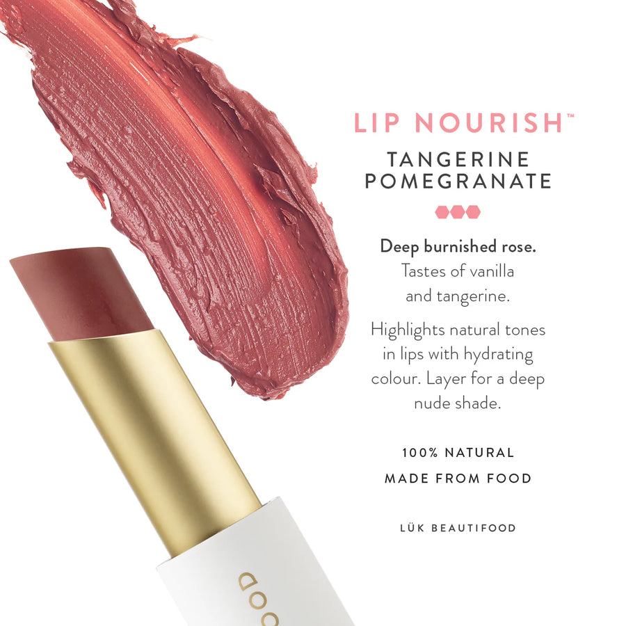 Luk Beautifood Lip Nourish - Tangerine Pomegranate