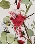 Christmas - Fluffy Mouse Decoration