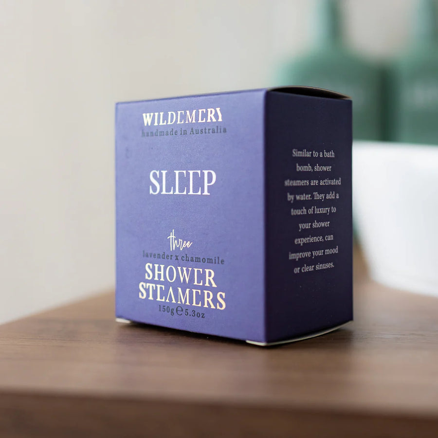 Wild Emery Shower Steamers - Sleep | 3 Pack