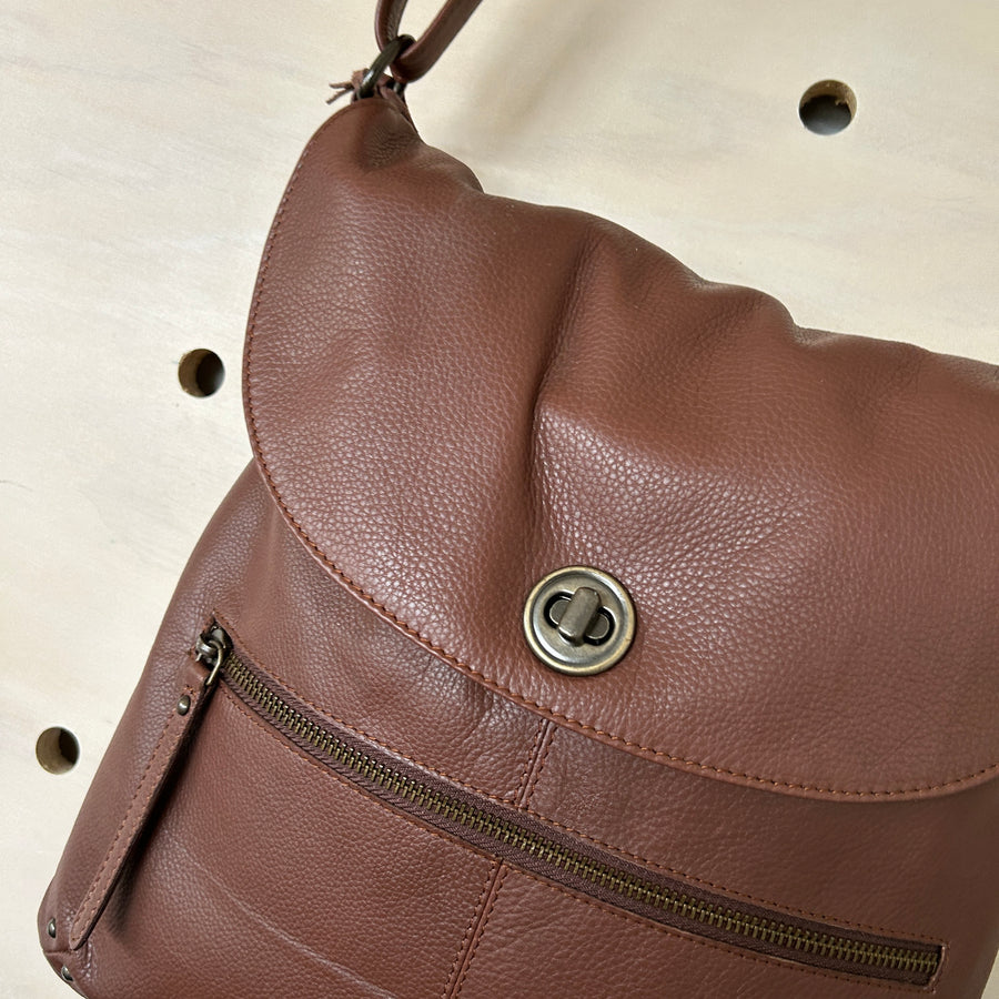 Bianca Bag Brown from Rugged Hide