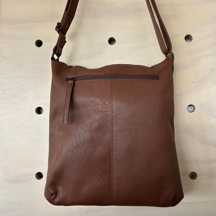 Bianca Bag Brown from Rugged Hide