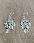 Sterling Silver Chandelier Earrings 