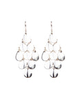 Sterling Silver Chandelier Earrings