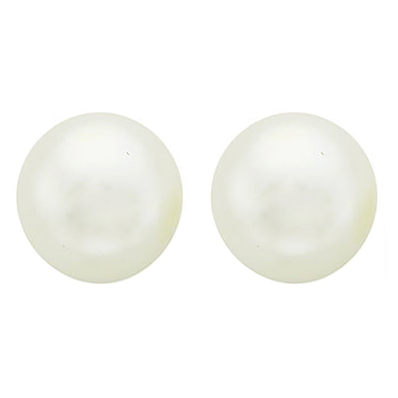 Earrings - Spanish Pearl Stud | White